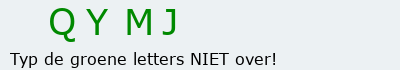 Bevestigingscode