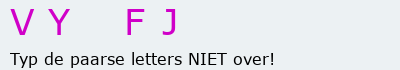Bevestigingscode