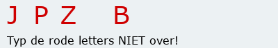 Bevestigingscode
