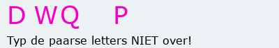 Bevestigingscode