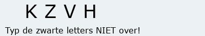 Bevestigingscode