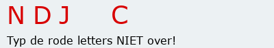 Bevestigingscode