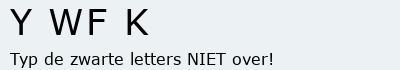 Bevestigingscode
