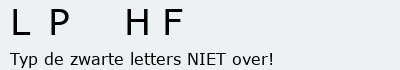 Bevestigingscode