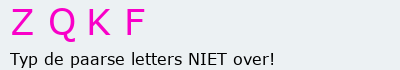 Bevestigingscode