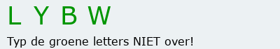 Bevestigingscode