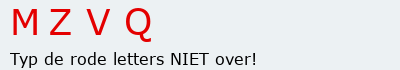 Bevestigingscode