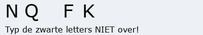 Bevestigingscode
