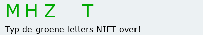 Bevestigingscode