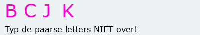 Bevestigingscode