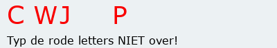 Bevestigingscode