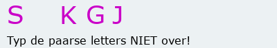 Bevestigingscode