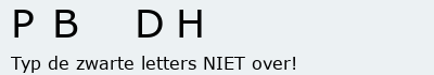 Bevestigingscode