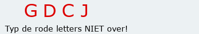 Bevestigingscode