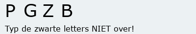 Bevestigingscode