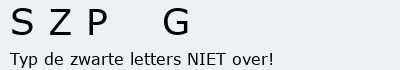 Bevestigingscode