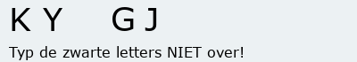 Bevestigingscode