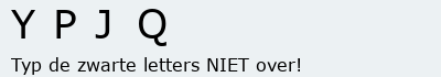 Bevestigingscode