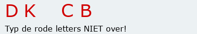 Bevestigingscode