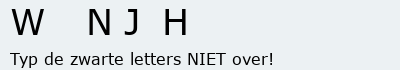 Bevestigingscode