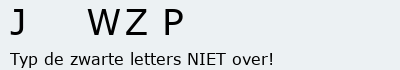 Bevestigingscode