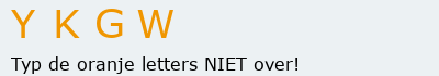 Bevestigingscode