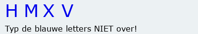 Bevestigingscode