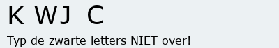 Bevestigingscode