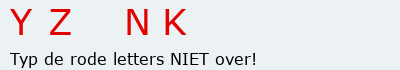 Bevestigingscode