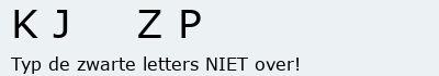 Bevestigingscode