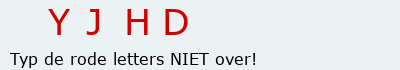 Bevestigingscode
