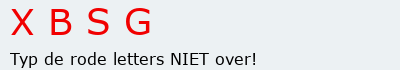 Bevestigingscode