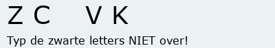Bevestigingscode