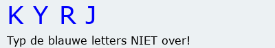Bevestigingscode
