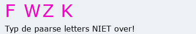 Bevestigingscode