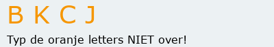 Bevestigingscode
