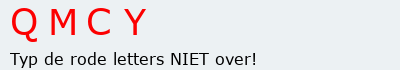 Bevestigingscode