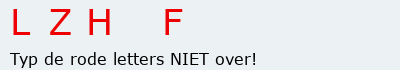 Bevestigingscode