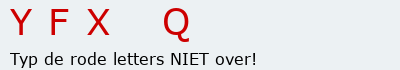 Bevestigingscode