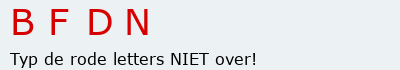 Bevestigingscode