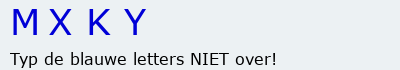 Bevestigingscode