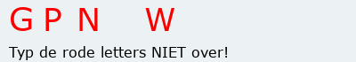 Bevestigingscode