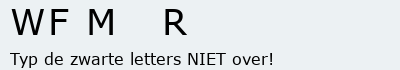 Bevestigingscode