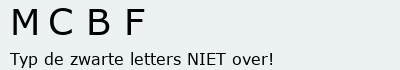 Bevestigingscode