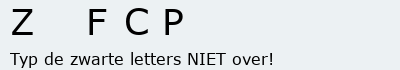 Bevestigingscode