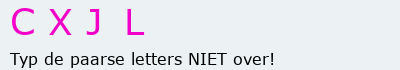Bevestigingscode