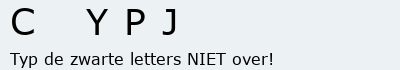 Bevestigingscode