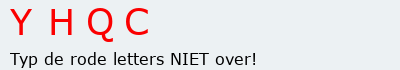 Bevestigingscode