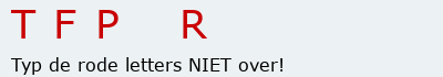 Bevestigingscode
