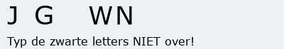 Bevestigingscode